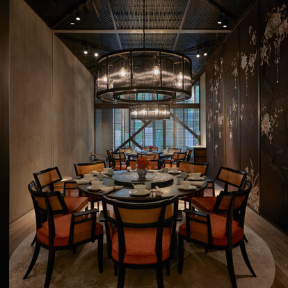 Private dining room at Mott 32 Bangkok